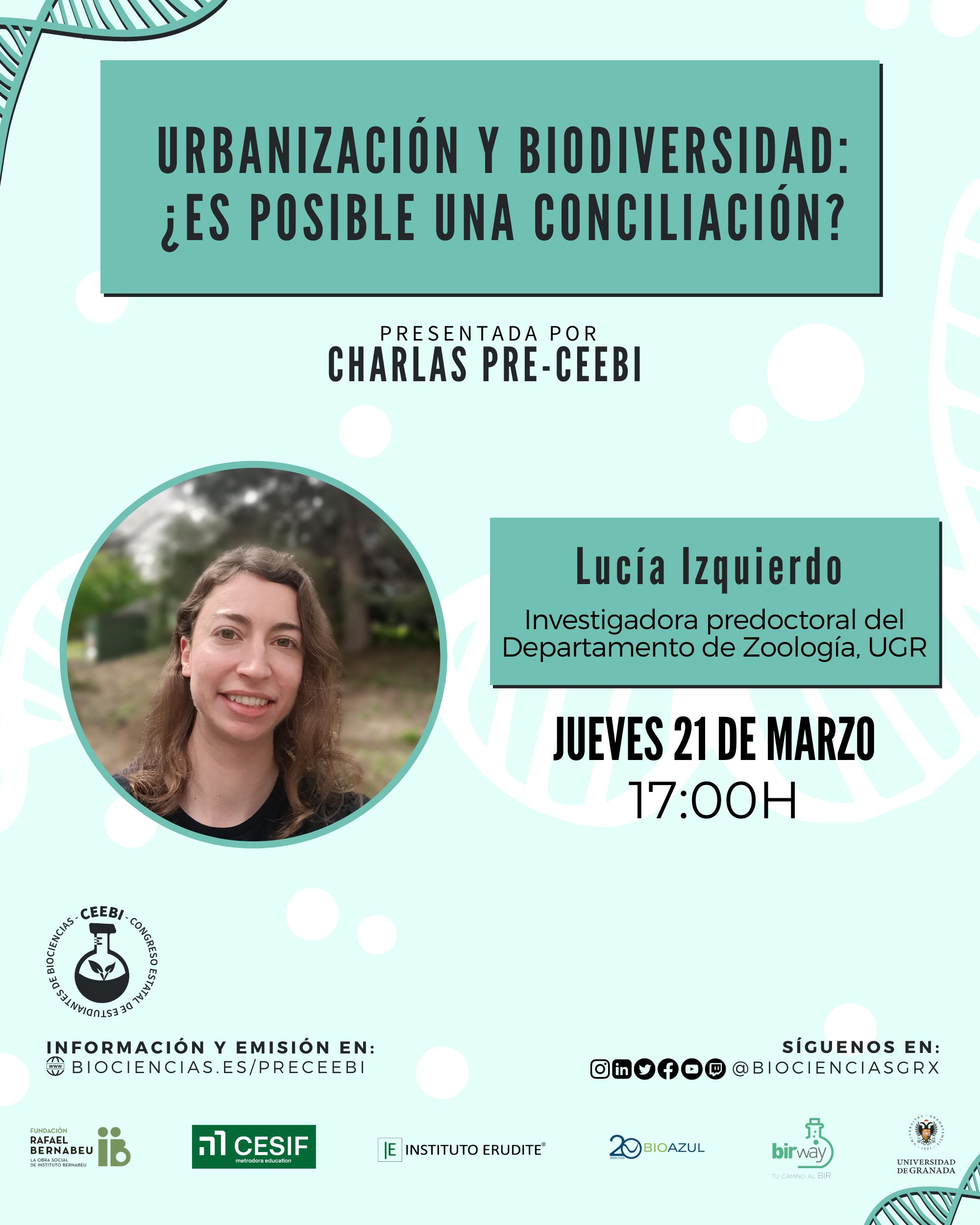 Charlas Pre-CEEBI 2024 | Lucía Izquierdo