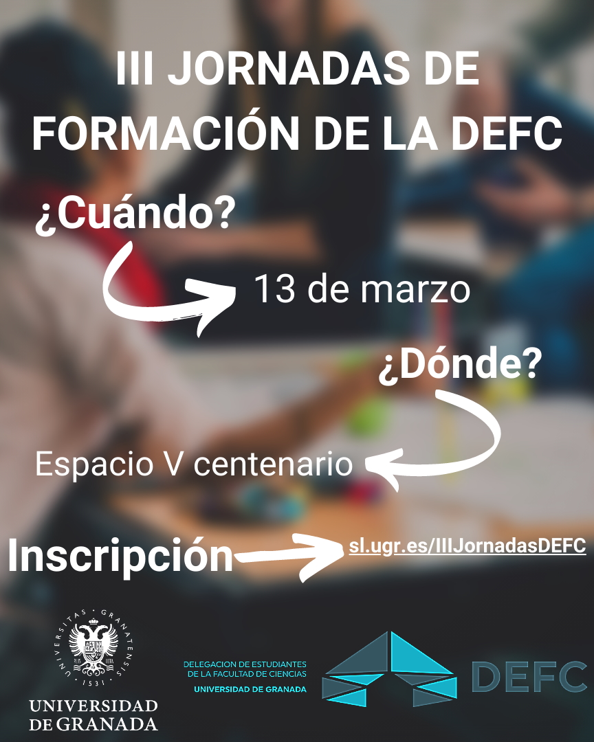 III Jornadas de Formación de la DEFC - 13 de marzo - V Centenario