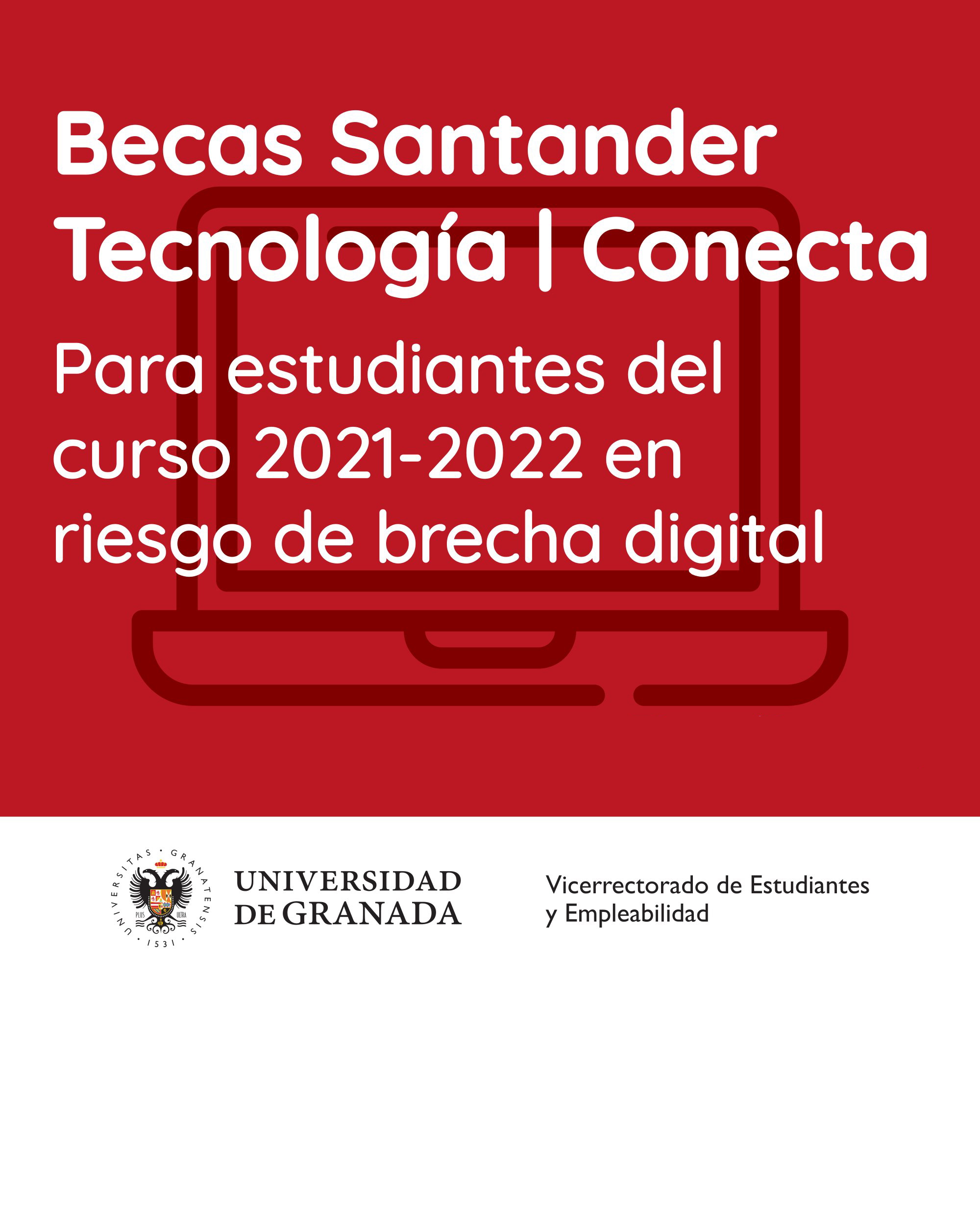 Becas para estudiantes del curso 2021-2022 en riesgo de brecha digital