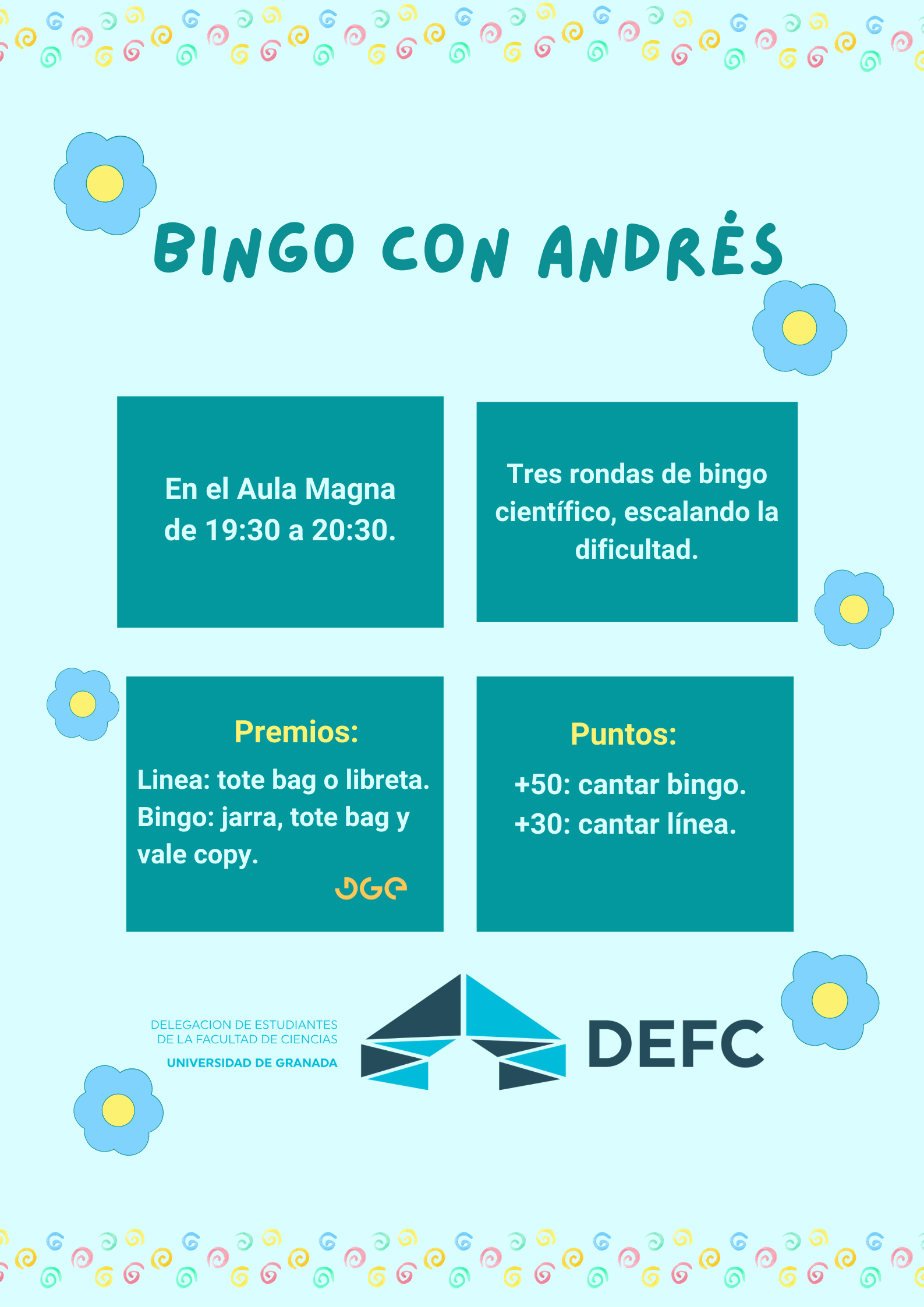 Cartel Bingo San Alberto