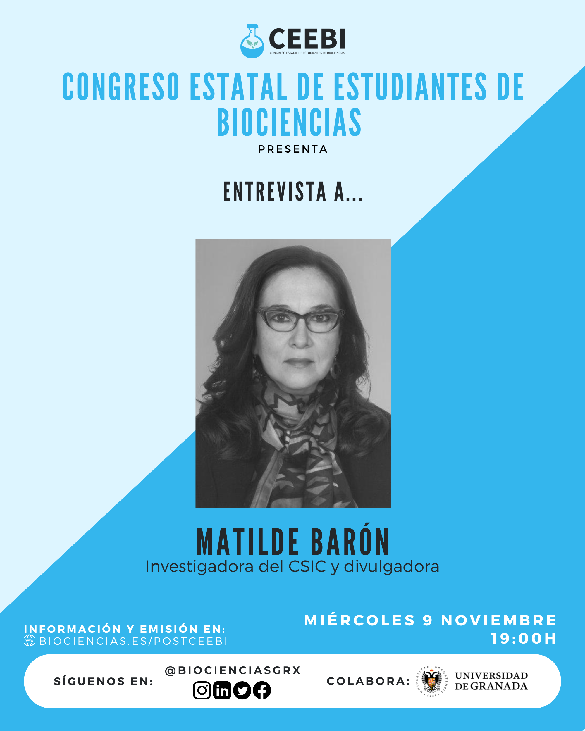 Entrevistas Post-CEEBI | Matilde Barón 