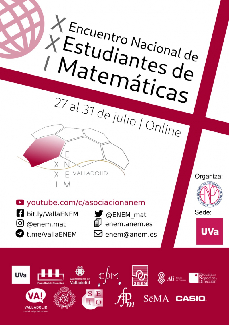 XXI Encuentro Nacional de Estudiantes de Matemáticas y Estadística 2020