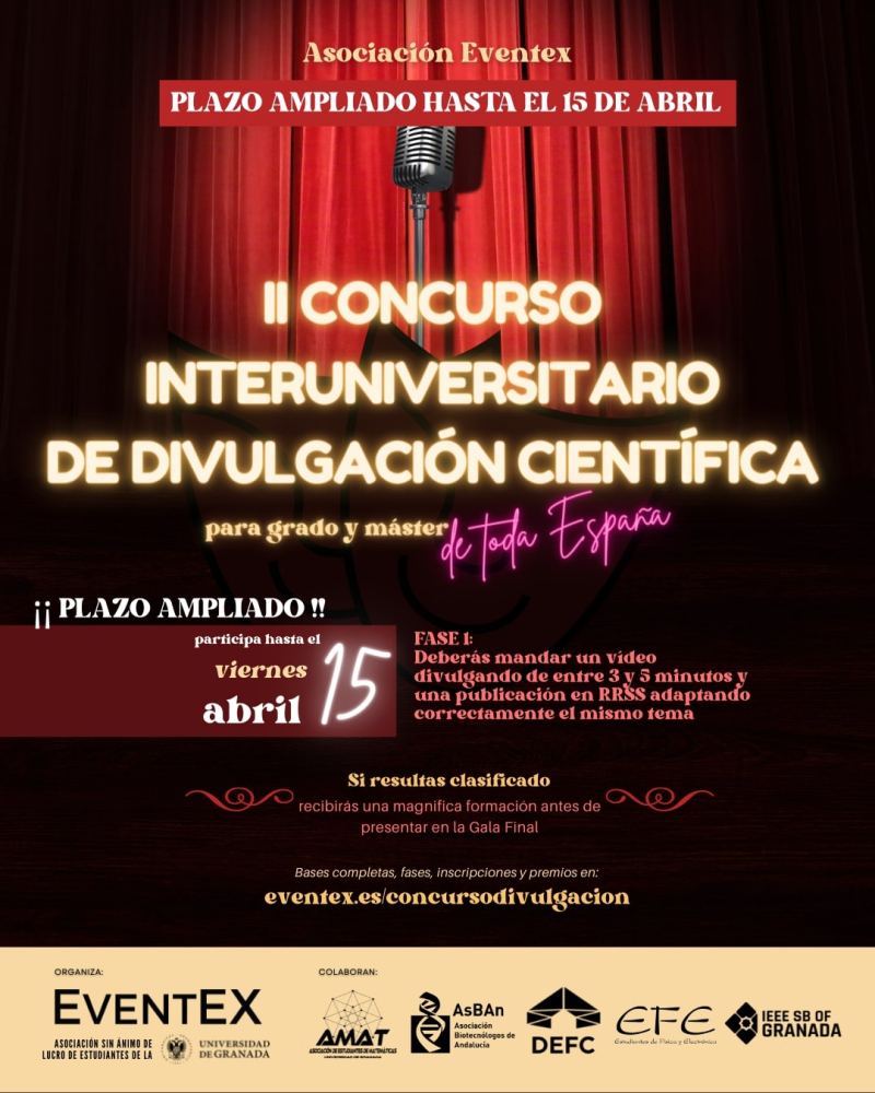 Concurso Interuniversitario de Divulgación Científica 2022 Concurso Interuniversitario de Divulgación Científica 2022